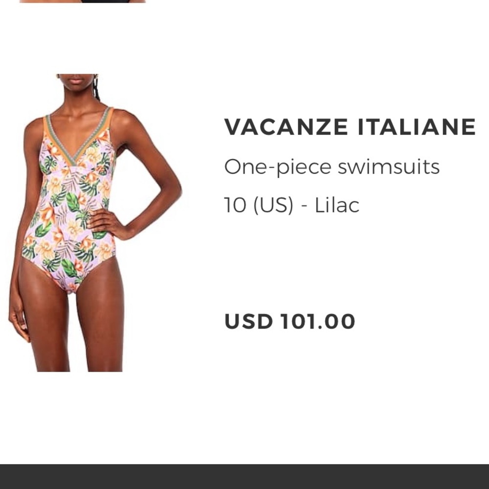 Vacanze Italian swimming suit. Brand New, NEVER worn!!! Gorgeous and luxurious - Picture 8 of 8